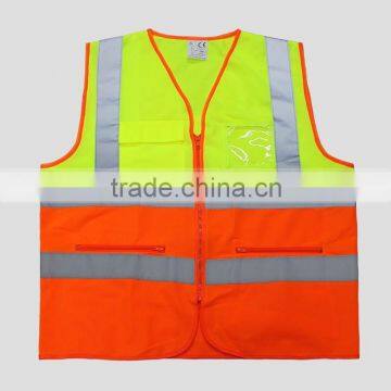 2016 Hot Selling hi Visibility EN20417 & ANSI/ISEA 107-2010 Mesh Safety Vest photo-4