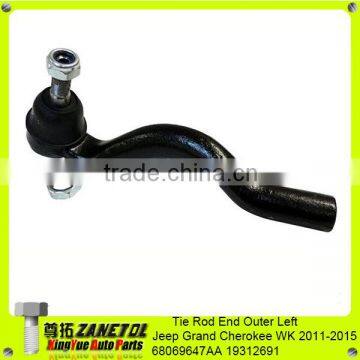 Outer Left Tie Rod End 68069647AA 19312691 for 2011-2015 Grand Cherokee WK 2011-2014 Dodge Durango