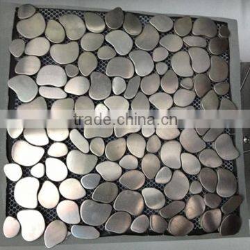 Hot sale metal mosaic aluminium random mosaic tile