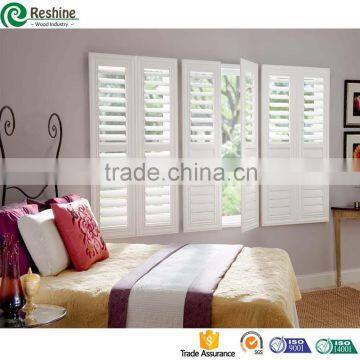 PVC shutter window treatments