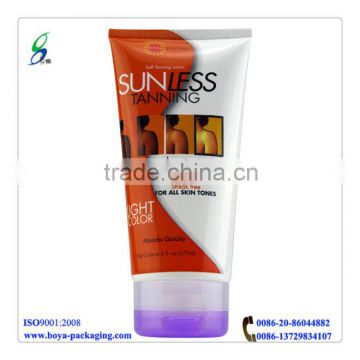 200g plastic cosmetic tube with flip top cap with diamater 50mm