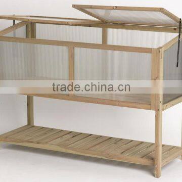LEAFFY-Wooden Garden Green House GH-338 photo-4