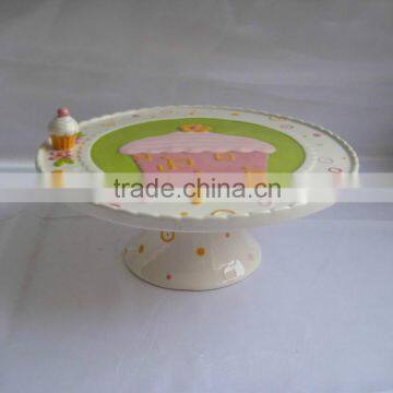 wholesale ceramic cupcake design cake stand