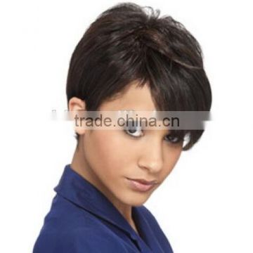 New Short Hairstyle Natural Black Hair Synthetic Wigs Hair