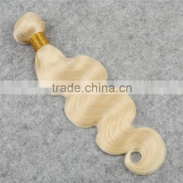 Hot Selling And Charming Blonde Brazilian Hair Weaving F DHL faster shipping