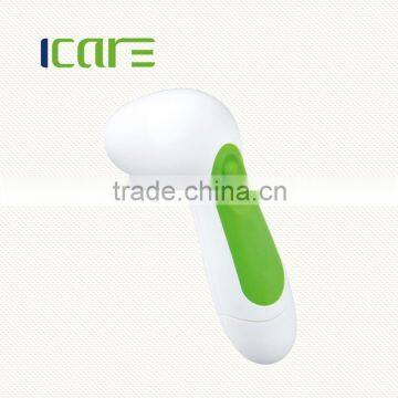 4 Interchangeable attachment washable facial massager/facial brush/facial cleaner