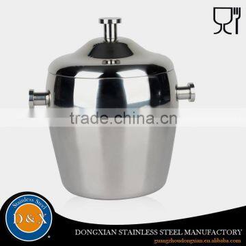 New Deaign Meatl Stainless Steel Wine Ice Bucket