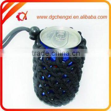 Bottle and can 550 paracord wrap cover
