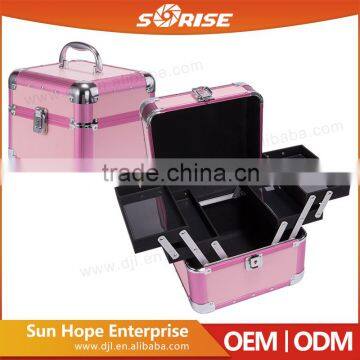 Sunrise Manufacturer Design Aluminum Jewelry Makeup Case