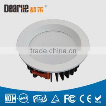 ac85-265v 8w SMD COB LED Round downlight Aluminum die casting Lamp Body China Shenzhen bulb