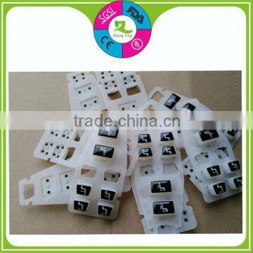 Good price with compression molding remote control keypad,switch button