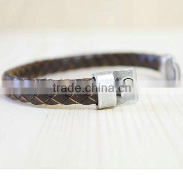 waxed cotton cord bracelet