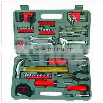 156pcs car repair hand tool kit with hammer wrenches and screwdrivers