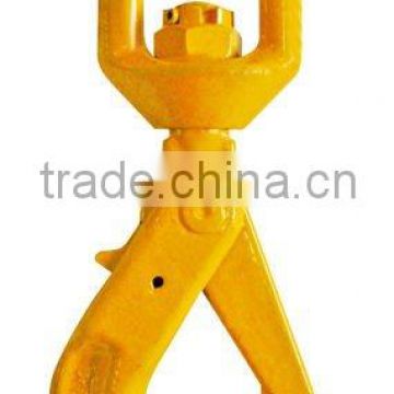 European type swivel self-locking hook