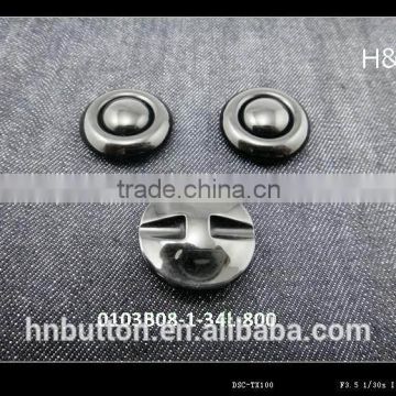 factory wholesale black dark eye button