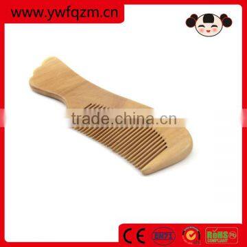 Chinese factory direct wholesale wood moustache hair comb