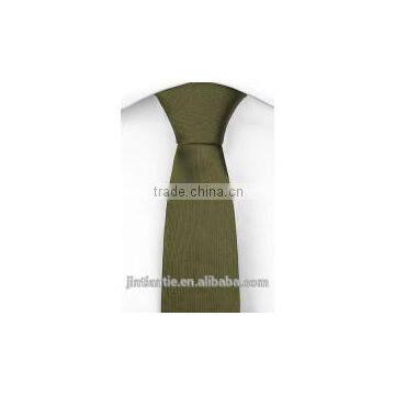 2016 Latest High Quality Solid Color Plain Satin Silk Woven Tie for Boys photo-6