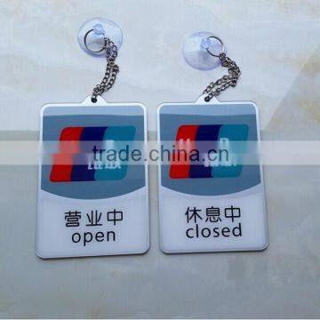 Wholesale acrylic door sign, acrylic sign for store, restaurant, ect.