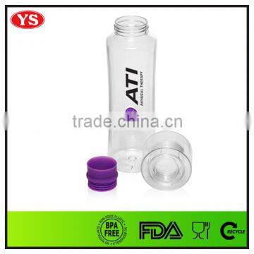 16oz Bpa Free Tritan Plastic Water Bottle With Cap