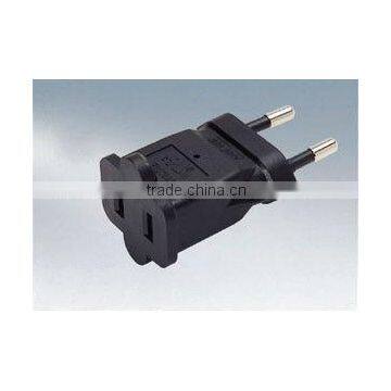 Power adapter Euro 2 pin plug to NEMA 1-15R