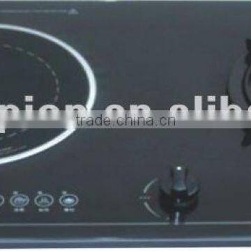 gas and electric cooktop
