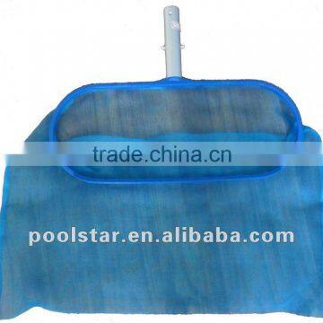 Swimming Pool Accessories, Metal and Plastic Leaf Rake P1207 with Aluminium Handle for cleaning