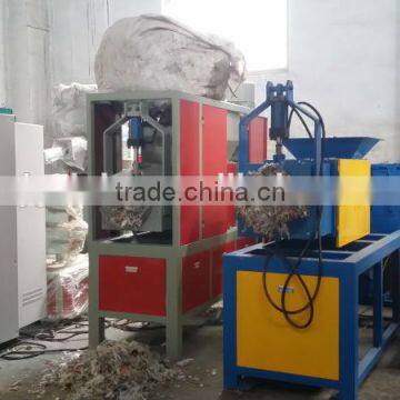 PE/pp film screw squeezing dewater machine