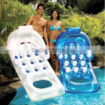 2016 Inflatable French Pearl Pool Lounger/inflatable pool fun on super sale