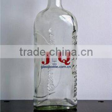 High quanlity glass cognac bottle