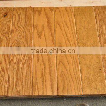 Handscraped Engineered RED Oak Wood Floor