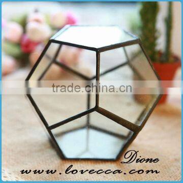 Hot Sale Indoor Plant Glass Terrarium Clear Glass Geometrical Hanging Terrarium-indoor Plant Pot Holders Glass Terrarium photo-4