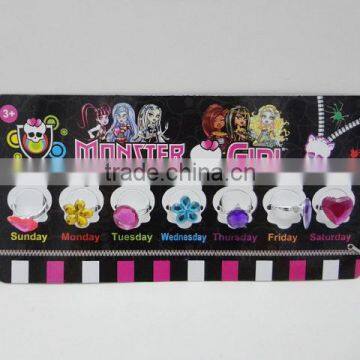 promotion toys small ring toys beauty set TE13100605