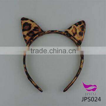 Heat leopard cartoon party headdress cheetah ear hair band