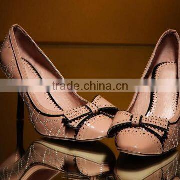 2016 Women Shoes Leather Designer High Heel CP6253 MOQ100