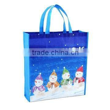 New design promotional PP nonwoven shopping bag, Sizes 39.4 x 35 x 14cm