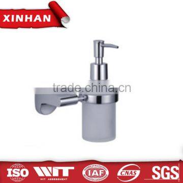 Chrome plate manual bath fittings liquid soap dispenser pump