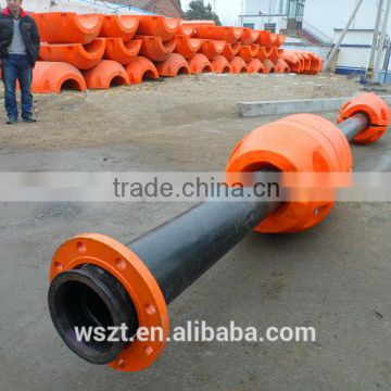 PE 100 plastic pipe on sale for marine engineering and water/dreding plastic pipe