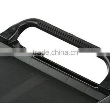 China 40"w Enclosed Bus Cart, 3 Shelves - Black