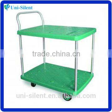 150kg Cheap plastic base platform trolley LH150-T2