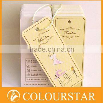 High-grade butterfly clothes tag