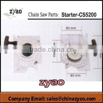 chinese chain saw parts manufacturer,spare parts of chain saw starter ,yd52 chain saw starter