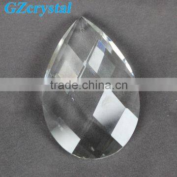 Faceted crystal pendant for chandelier, crystal stone for chandelier