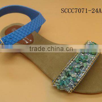 PVC Ladies Shoes Summer Sandal Fashion 2016 Cheap China Factor Price Beautiful Girl