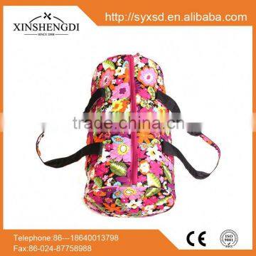 Best Selling Fashion Portable Women's Big Quilted Cotton Large Beach Bag photo-2