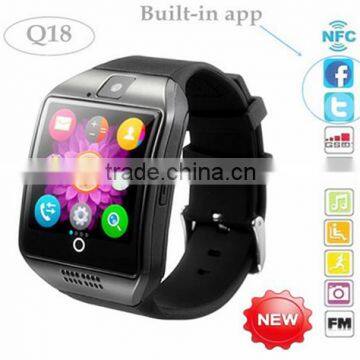 2016 Heat NEW Bluetooth smart watch Apro Q18 (8GB) Support NFC SIM GSM Video camera Support Android/IOS Mobile phone