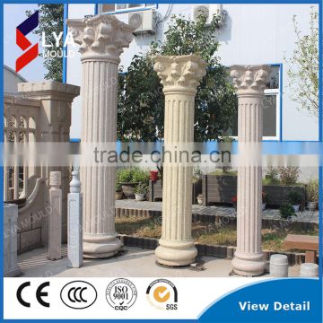 CE certificial widely used plastic column mould for decor