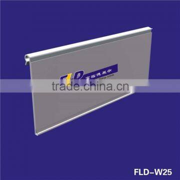 New product Good quality FLD-W25 plastic display clip strip