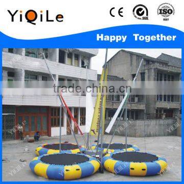 folded trampoline fitness trampoline with handle commercial trampoline for sale