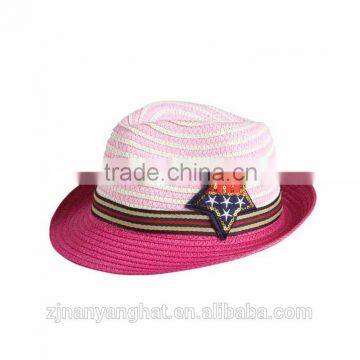 Children Summer paper straw hat