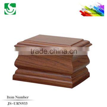 JS-URN933 New Design Wooden Funeral Urn